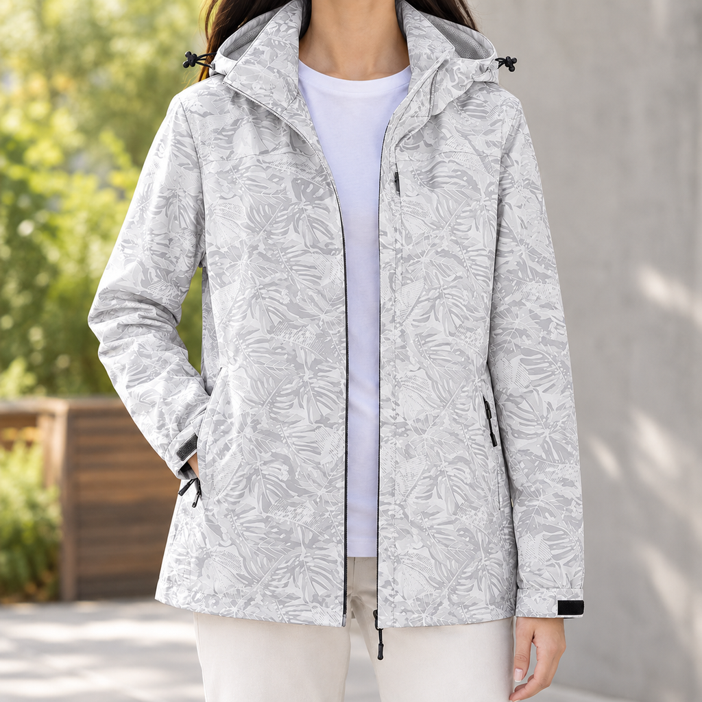 Valeria-Grace Printed Jacket
