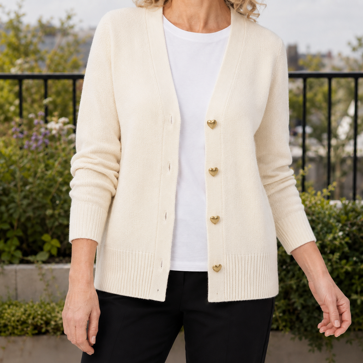 Elara V Neck Sweater