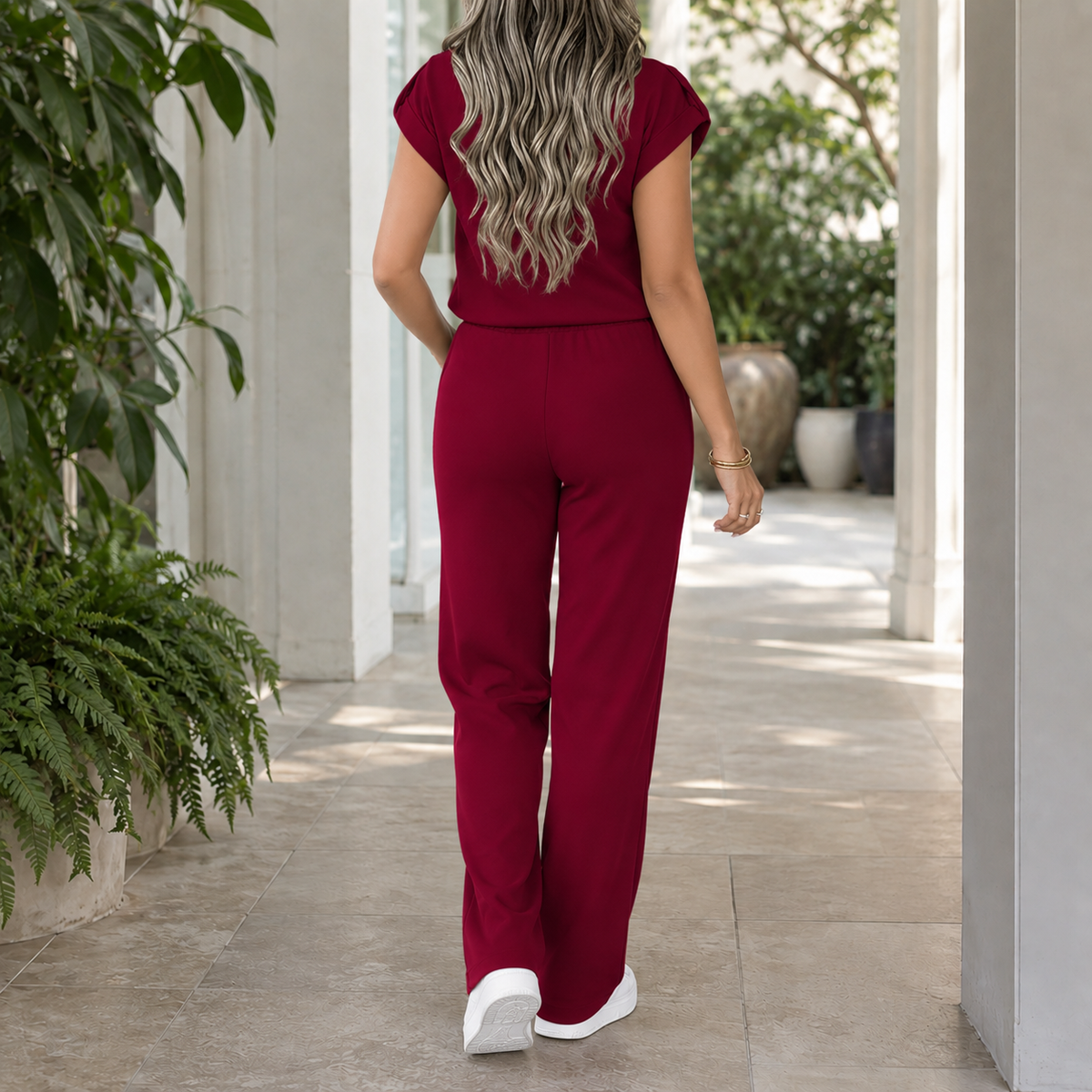 Darcy Polo Pants Set