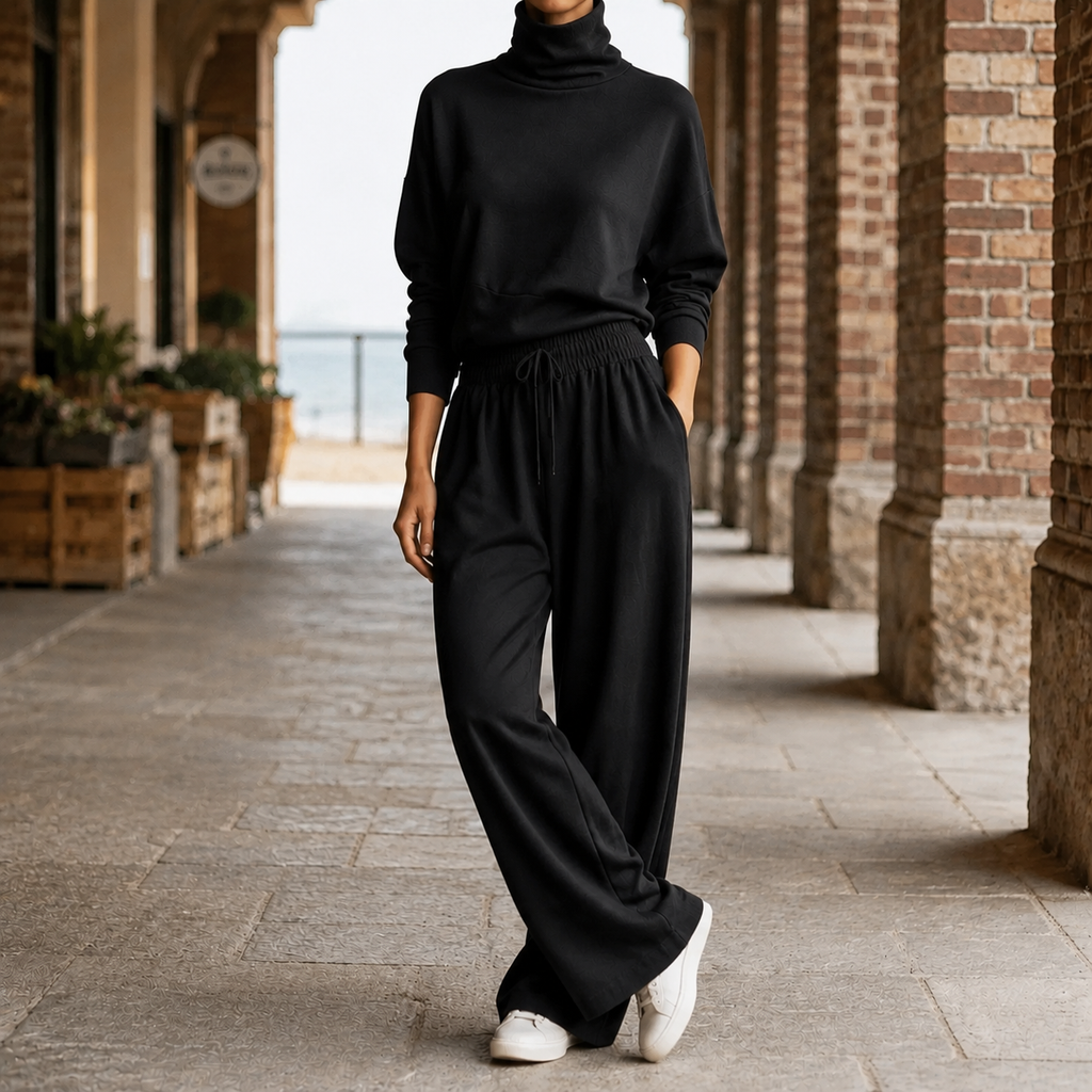 Estella-Faye High Neck Set