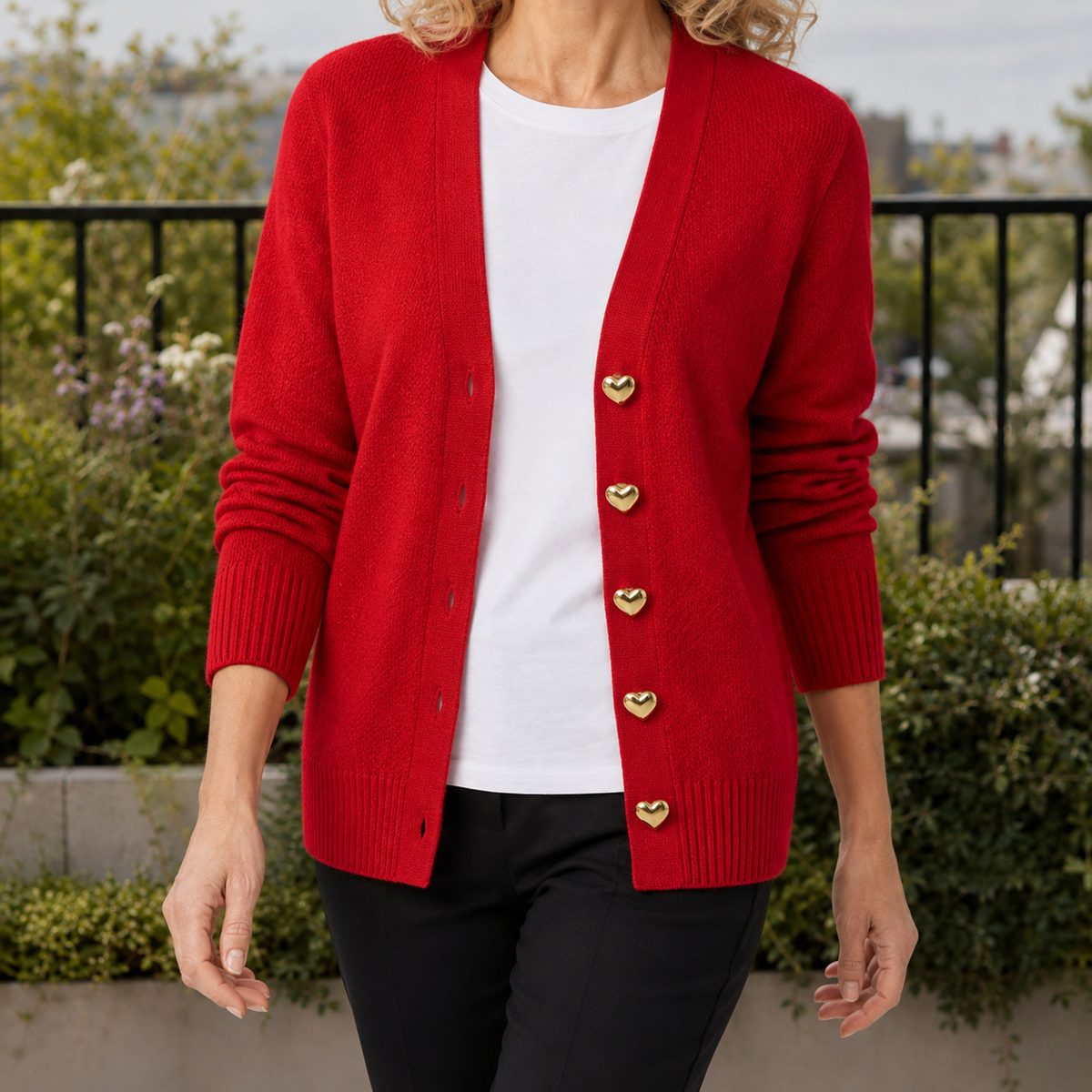 Elara V Neck Sweater
