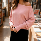 Fleur Off Shoulder Sweater