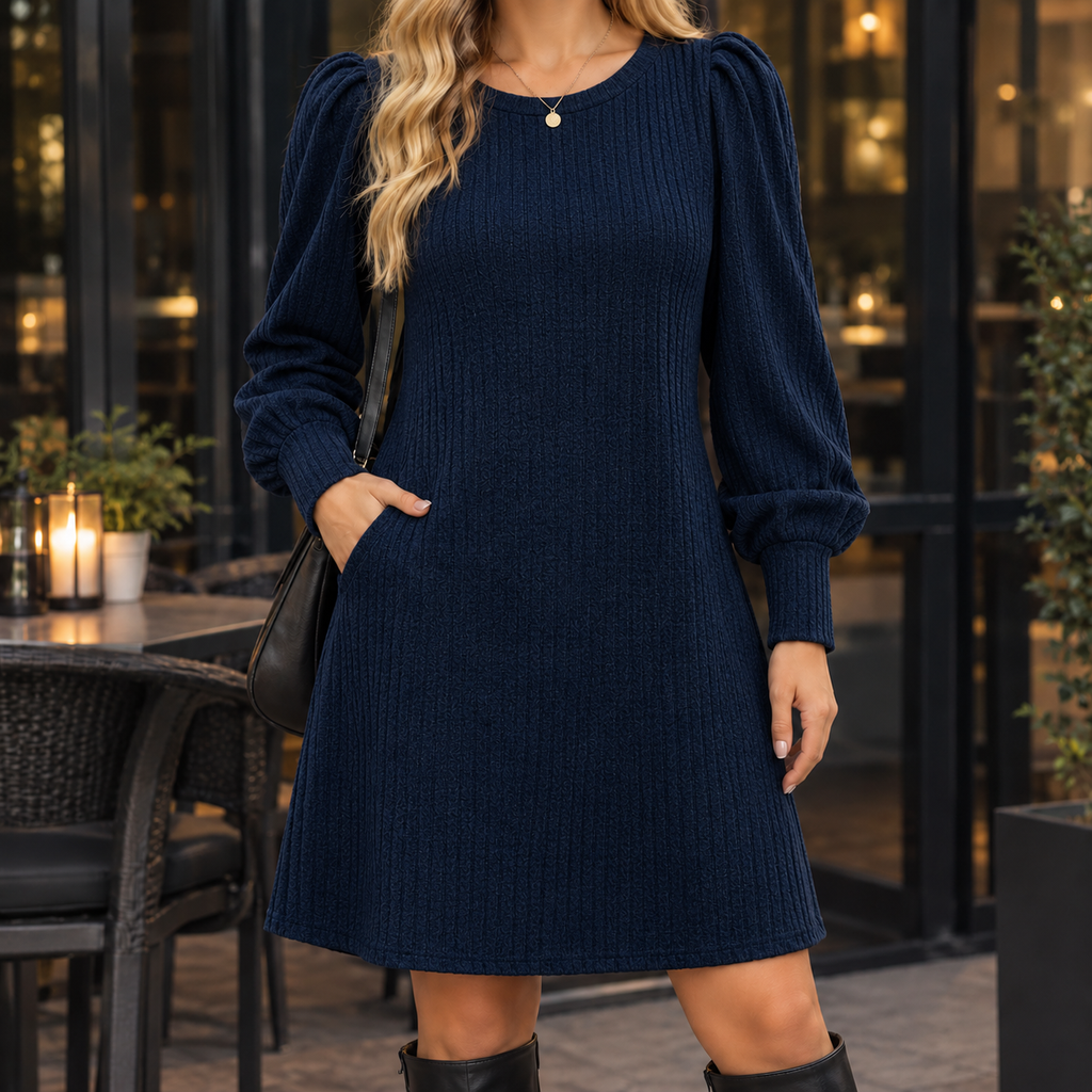 Amelia Puff Sleeve Dress