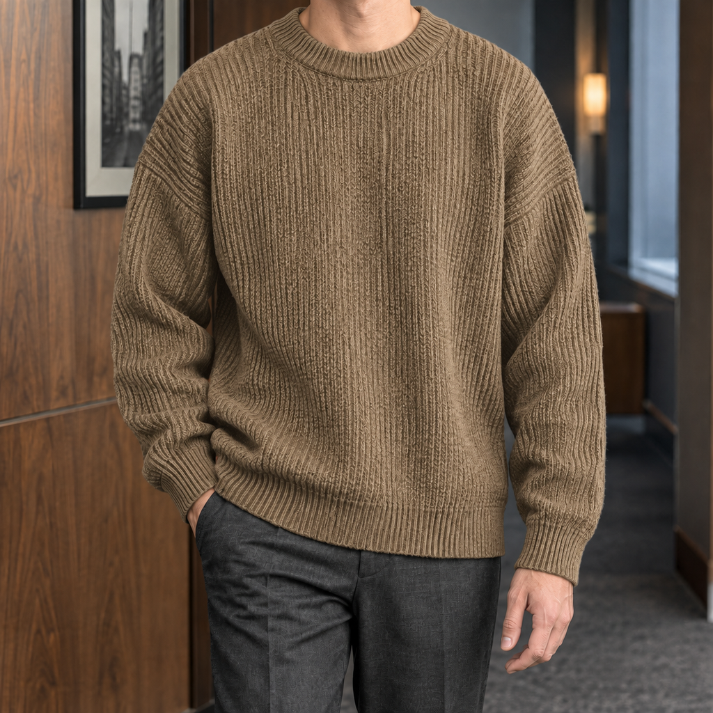 Dominic Ribbed Sweater