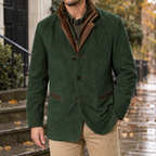 Adrian-James Layered Collar Jacket
