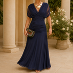 Ada Draped Maxi Dress