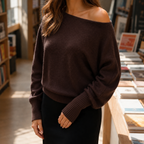 Fleur Off Shoulder Sweater