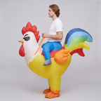 Inflatable Ride-On Rooster Costume