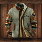 Jethro Western Sherpa-Collar Fleece Jacket - image 6