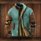 Jethro Western Sherpa-Collar Fleece Jacket - image 2