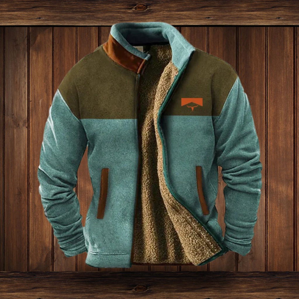 Jethro Western Sherpa-Collar Fleece Jacket - image 5