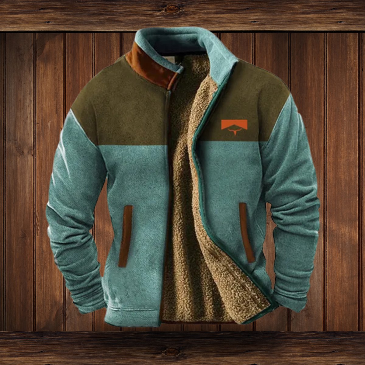 Jethro Western Sherpa-Collar Fleece Jacket - image 5
