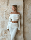 Off-Shoulder Top & Maxi Skirt Set