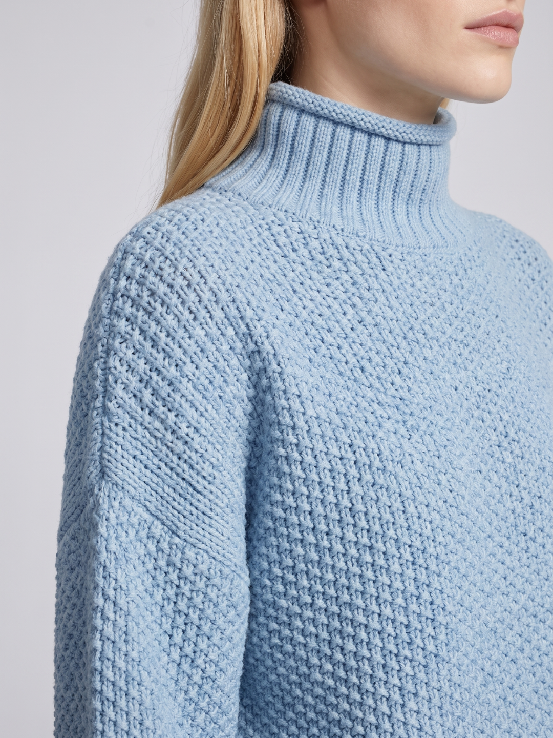 Oversized Chunky Turtleneck Sweater