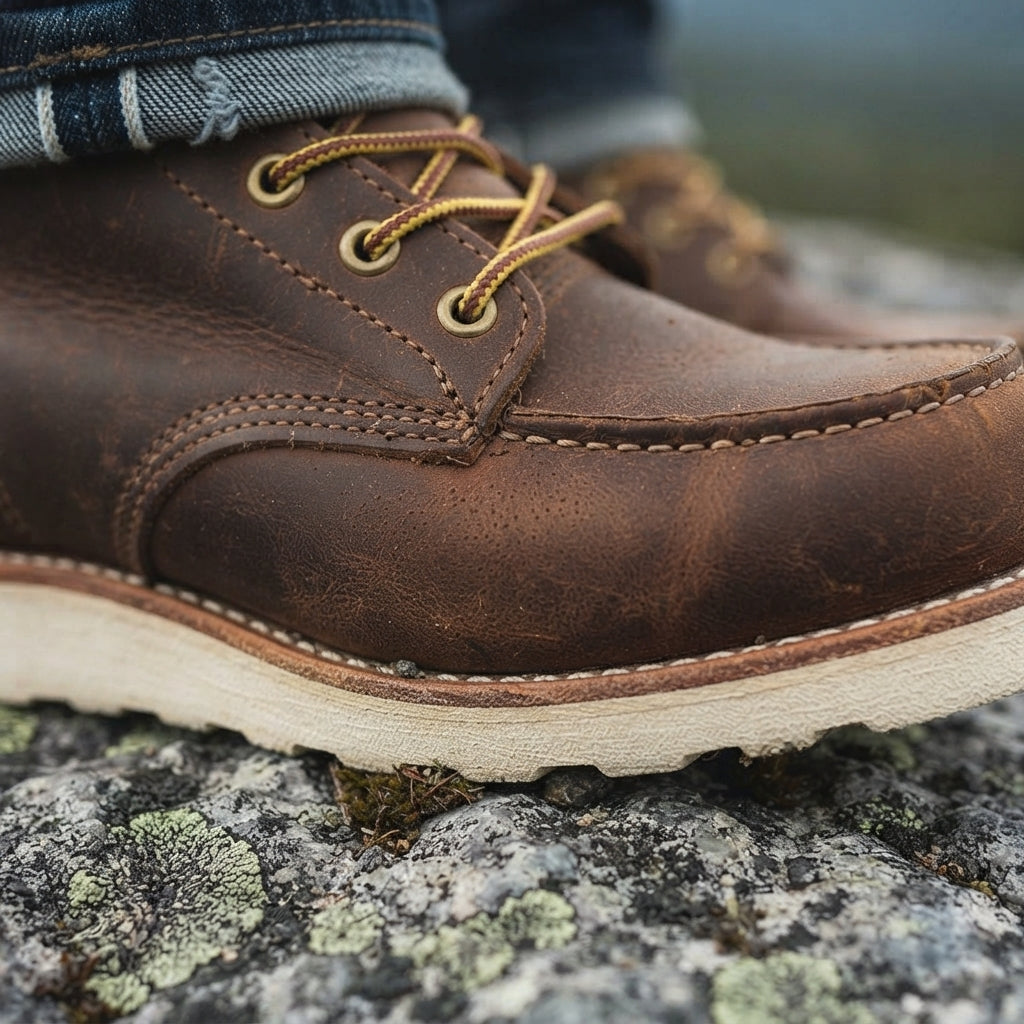 Wilbur Moc Toe Lace-Up Work Boots - image 6