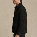 Thorne Suede-Look Zip Jacket - image 5