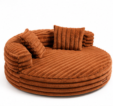 Cozy Nest | Orthopedic Dog Bed with Removable Pillows | Large Size for Ultimate Comfort