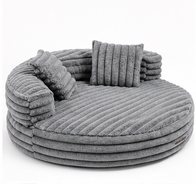 Cozy Nest | Orthopedic Dog Bed with Removable Pillows | Large Size for Ultimate Comfort