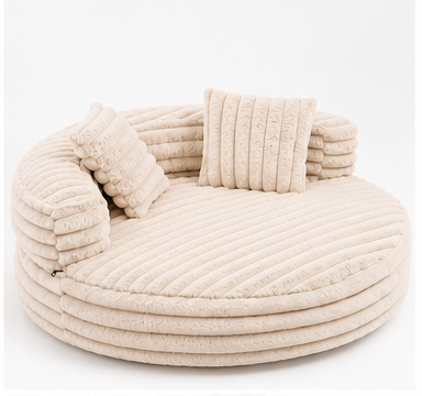Cozy Nest | Orthopedic Dog Bed with Removable Pillows | Large Size for Ultimate Comfort