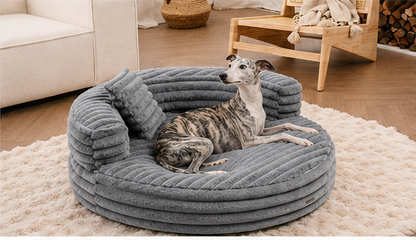 Cozy Nest | Orthopedic Dog Bed with Removable Pillows | Large Size for Ultimate Comfort