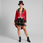 Red Sequin Ringmaster Costume Set