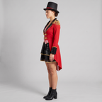 Red Sequin Ringmaster Costume Set