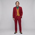 Red Tailored Clown Suit Costume