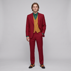 Red Tailored Clown Suit Costume