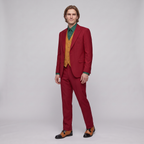 Red Tailored Clown Suit Costume