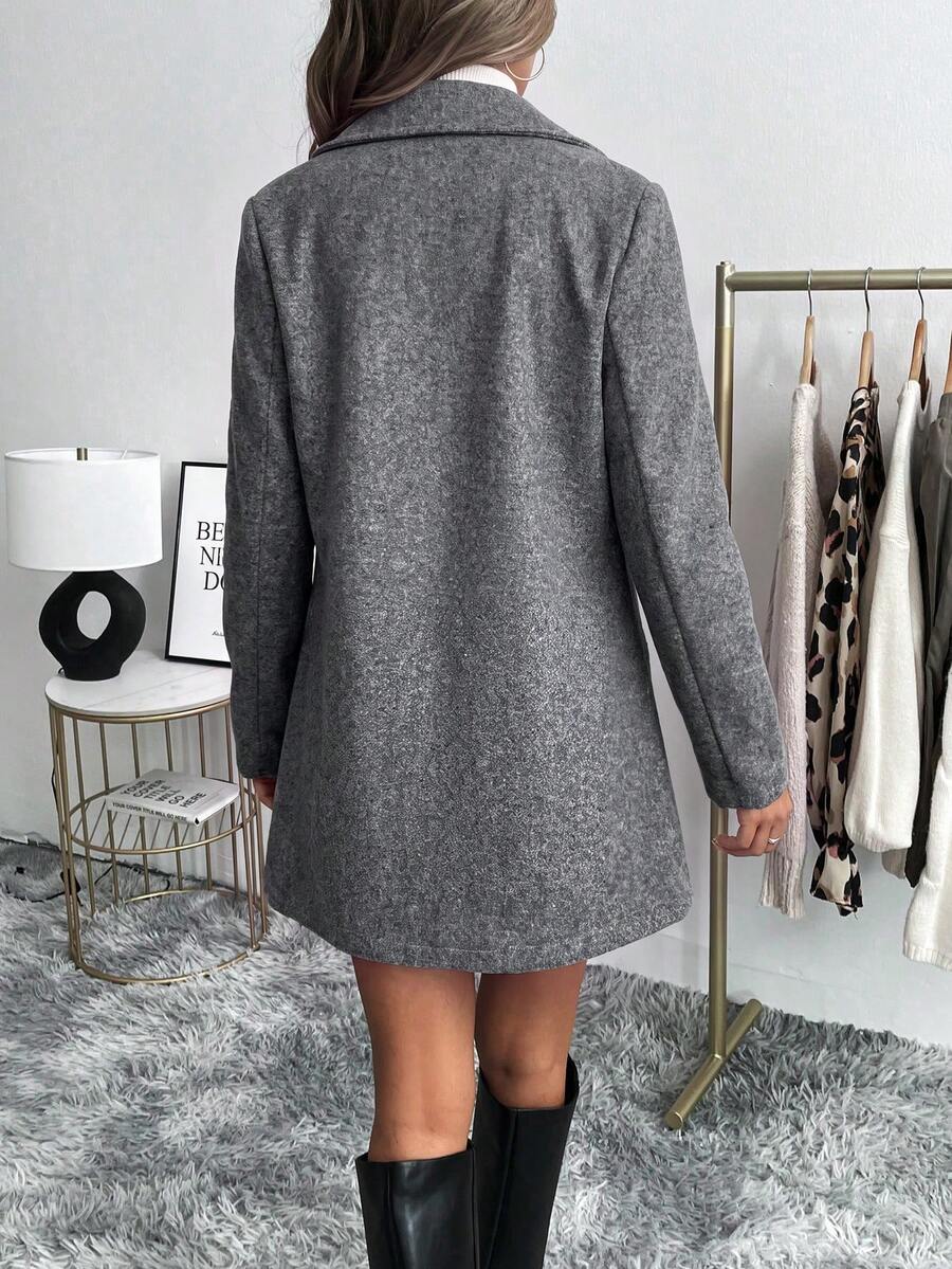 Single Button Pocket Blazer