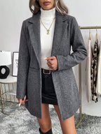 Single Button Pocket Blazer
