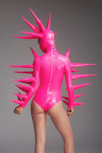 Spiked Alien Bodysuit and Mask Set