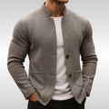 Barnaby Knit Stand Collar Jacket - image 1