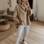 Wrapfield – Asymmetric Button Wrap Cape Jacket