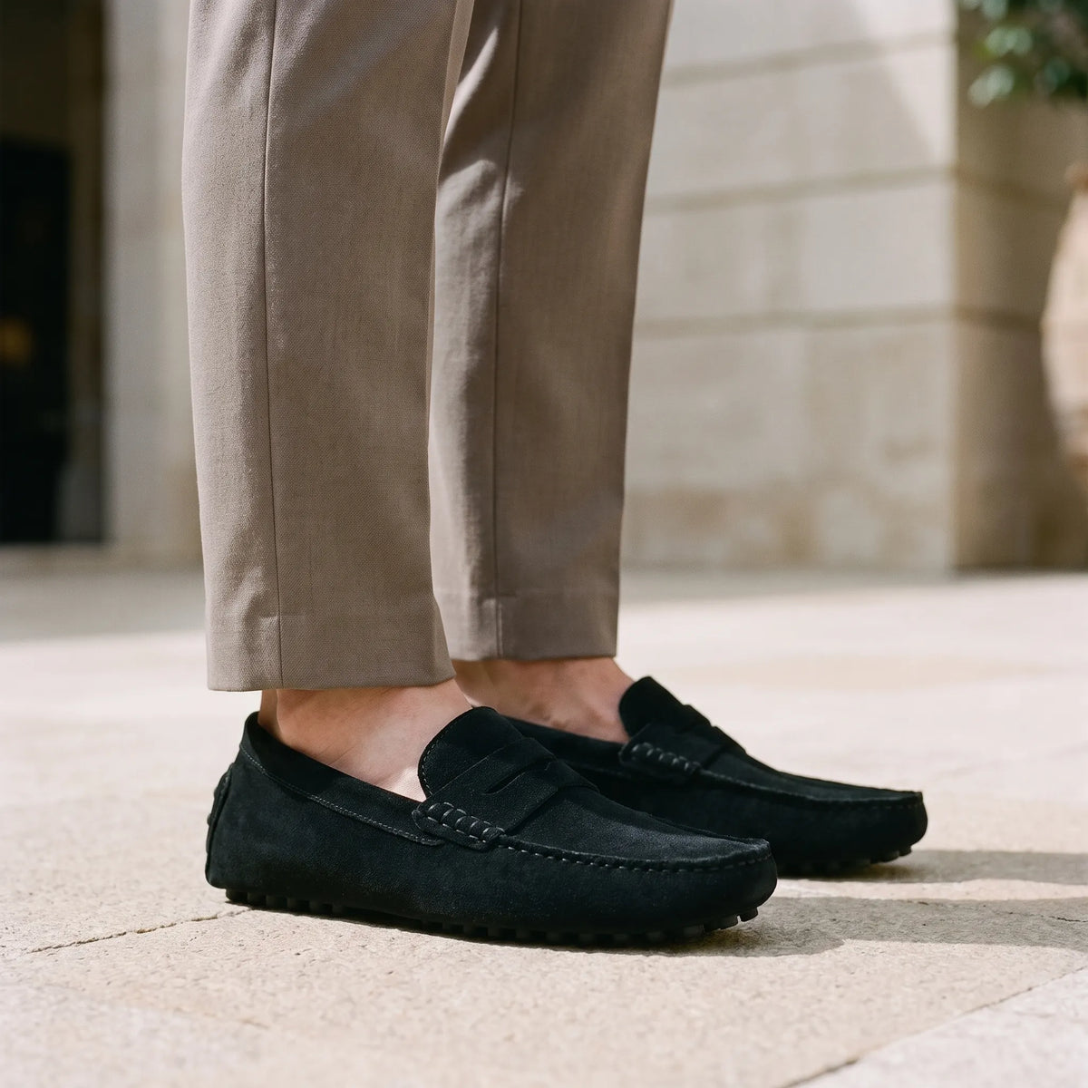Men's Classic Slip-On Penny Loafers