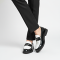 Men's Contrast Panel Loafers