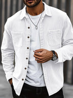 Men's Corduroy Overshirt Jacket