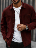 Men's Corduroy Overshirt Jacket
