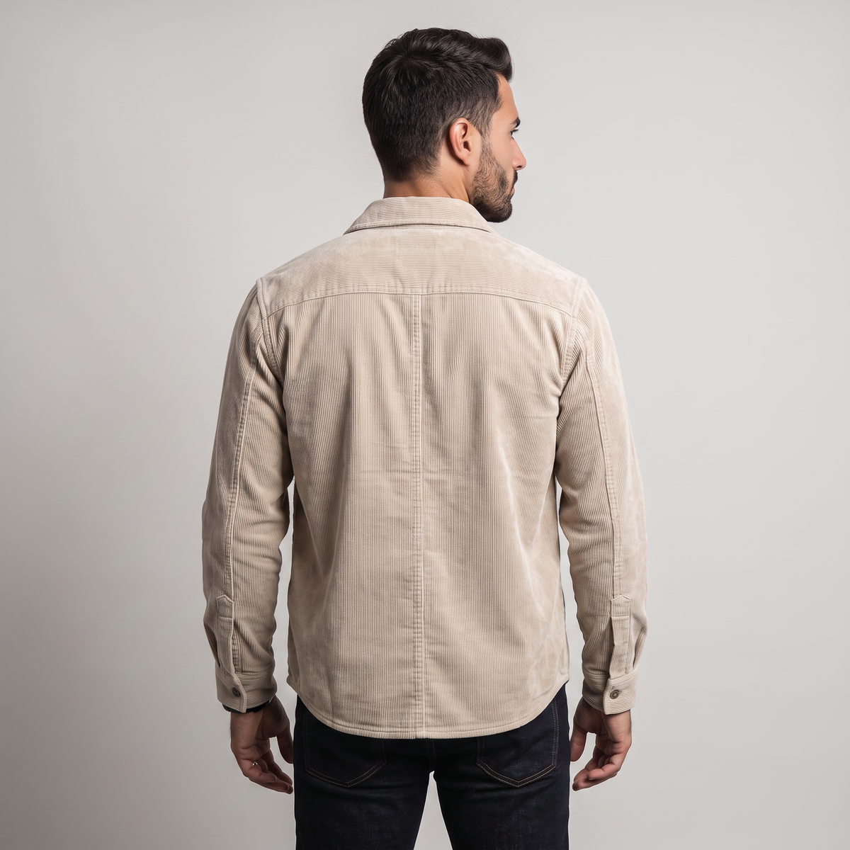 Men's Corduroy Overshirt Jacket
