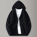 Men's Hooded Knit Cardigan