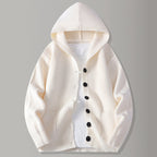 Men's Hooded Knit Cardigan
