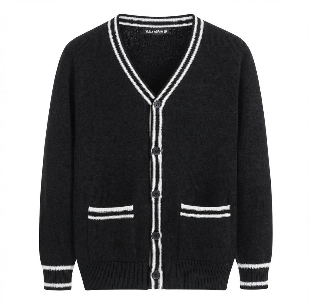 Men's Navy Cardigan