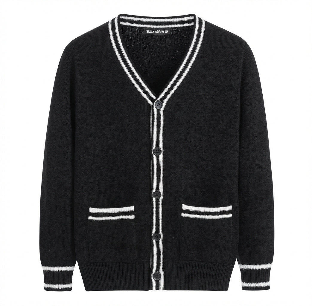 Men's Navy Cardigan
