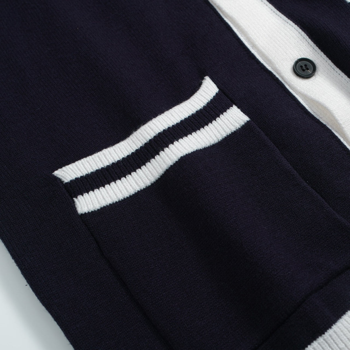 Men's Navy Cardigan