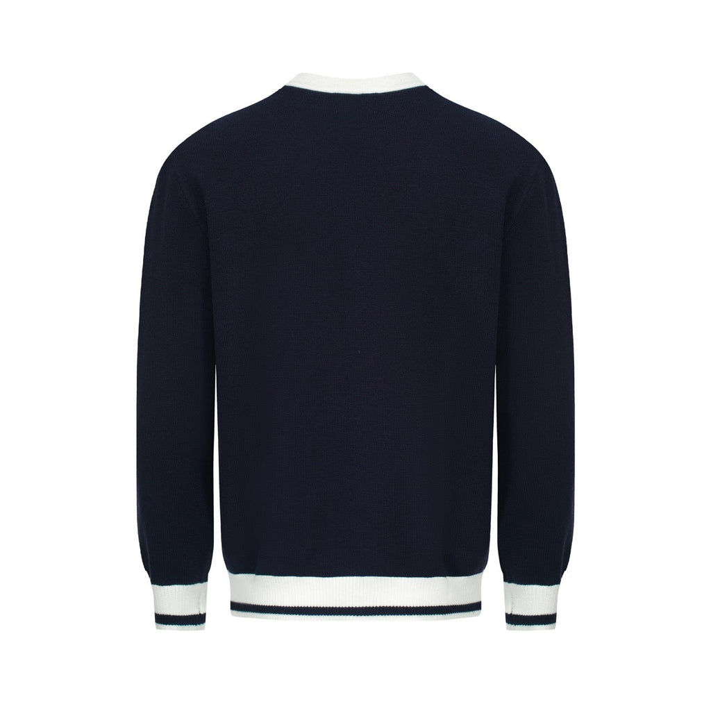 Men's Navy Cardigan