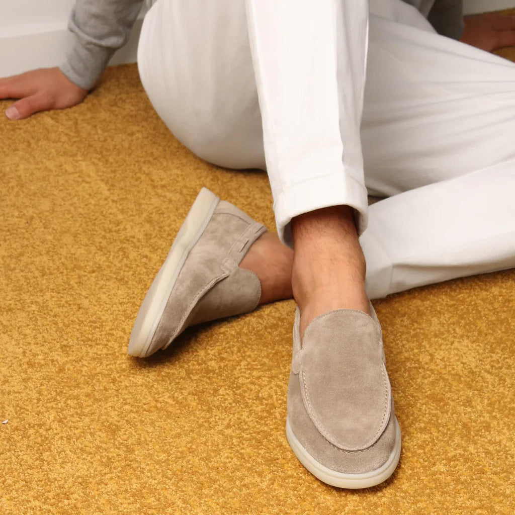 Men's Suede Yacht Loafers