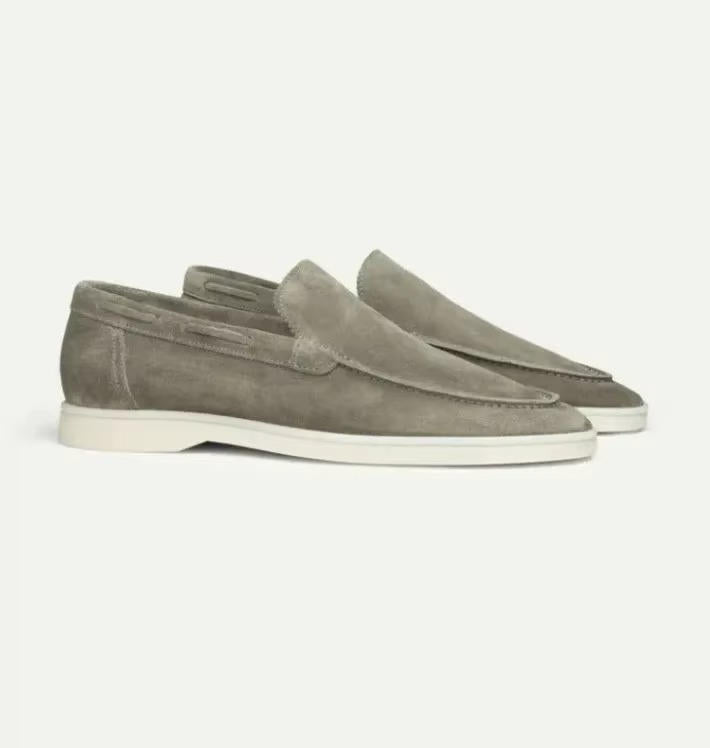 Men's Suede Yacht Loafers
