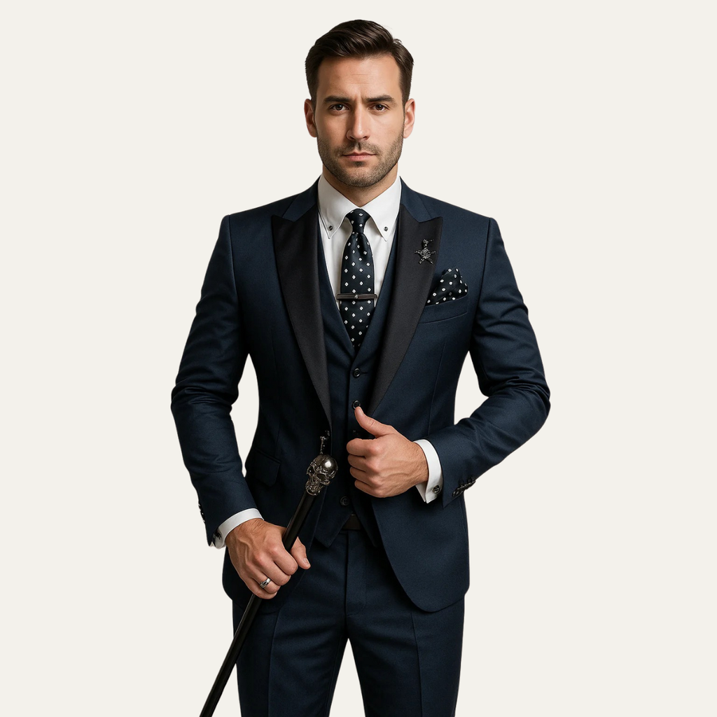 Men's Three-Piece Suit Set