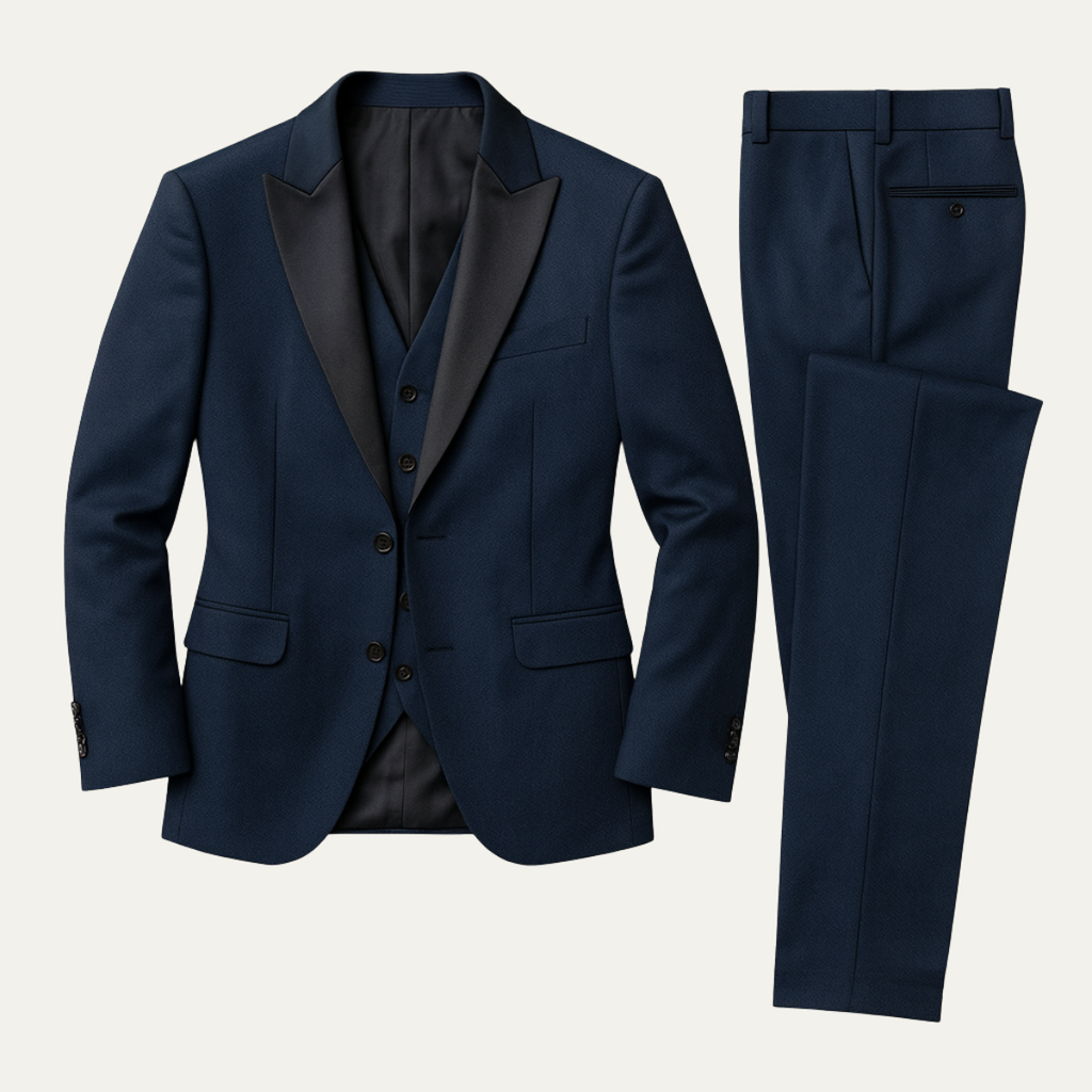 Men's Three-Piece Suit Set