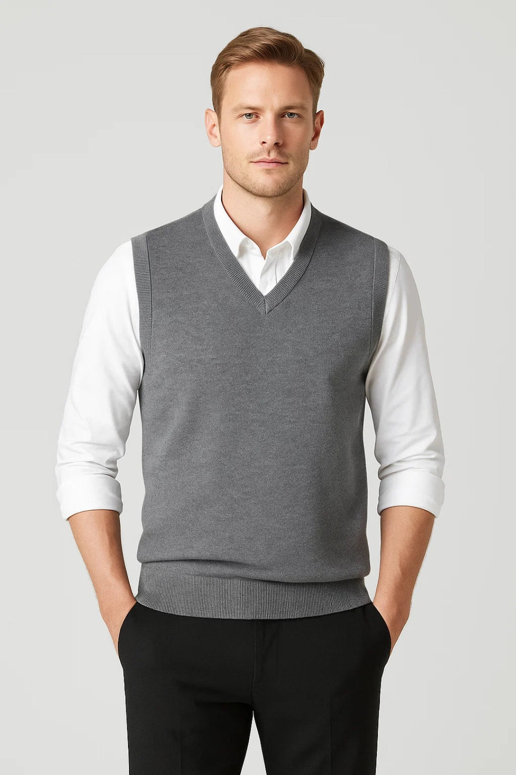 Men's V-Neck Sweater Vest